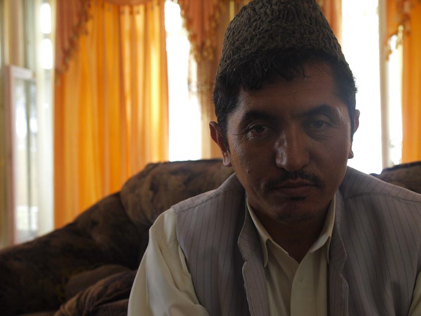 This is Hajji Khalil Dar-e-Suf, spokesman for Hizb-e-Wahdat here in Kabul. I spoke to him today to try and understand the breadth of Hamid Karzai's Grand Bargain before the election. ©2009 Derek Henry Flood