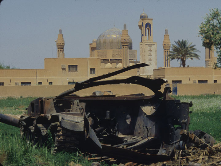 Once popularized by media outlets as the "Mother of All Battles" mosque ©2003 Derek Henry Flood