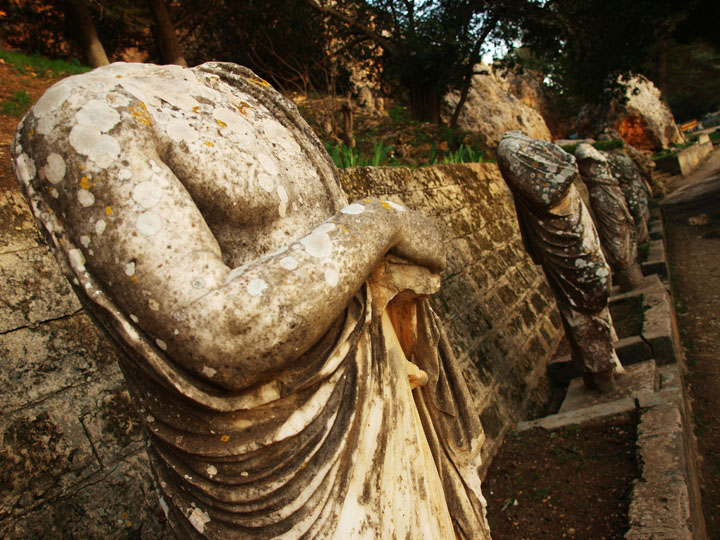 I fear for the near term future of the Graeco-Roman ruins of Cyrene. To get there four years ago I had to go through Derna which is now considered to be in control of a tentacle of the Islamic State in coastal North Africa. The statues are already headless. But the pre-Islamic history of this region may be destroyed under the rubric of IS’s online propaganda machine. UNESCO would be powerless to stop this from happening. ©2011 Derek henry Flood